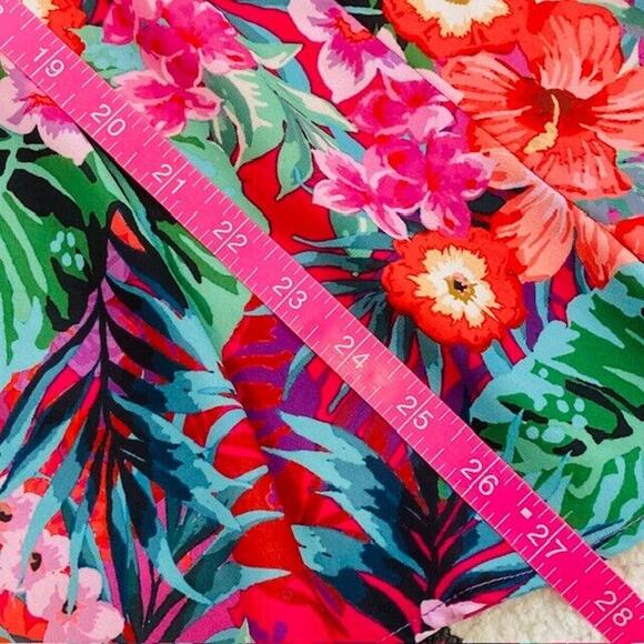 Show Me Your Mumu $148 Womens Small Multi Floral Print Rosarita Strapless Romper - Picture 15 of 15